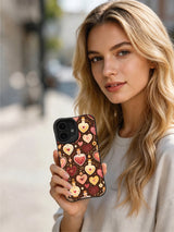 Product or handheld view of the Love Potion Heart Bottles case