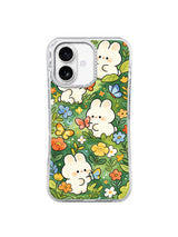 Product or handheld view of the Butterfly Bunny Forest case
