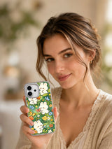 Product or handheld view of the Butterfly Bunny Forest case