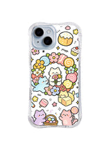 Flower Candy Club: Cats gather among flowers, lollipops, cakes and wrapped sweets.
