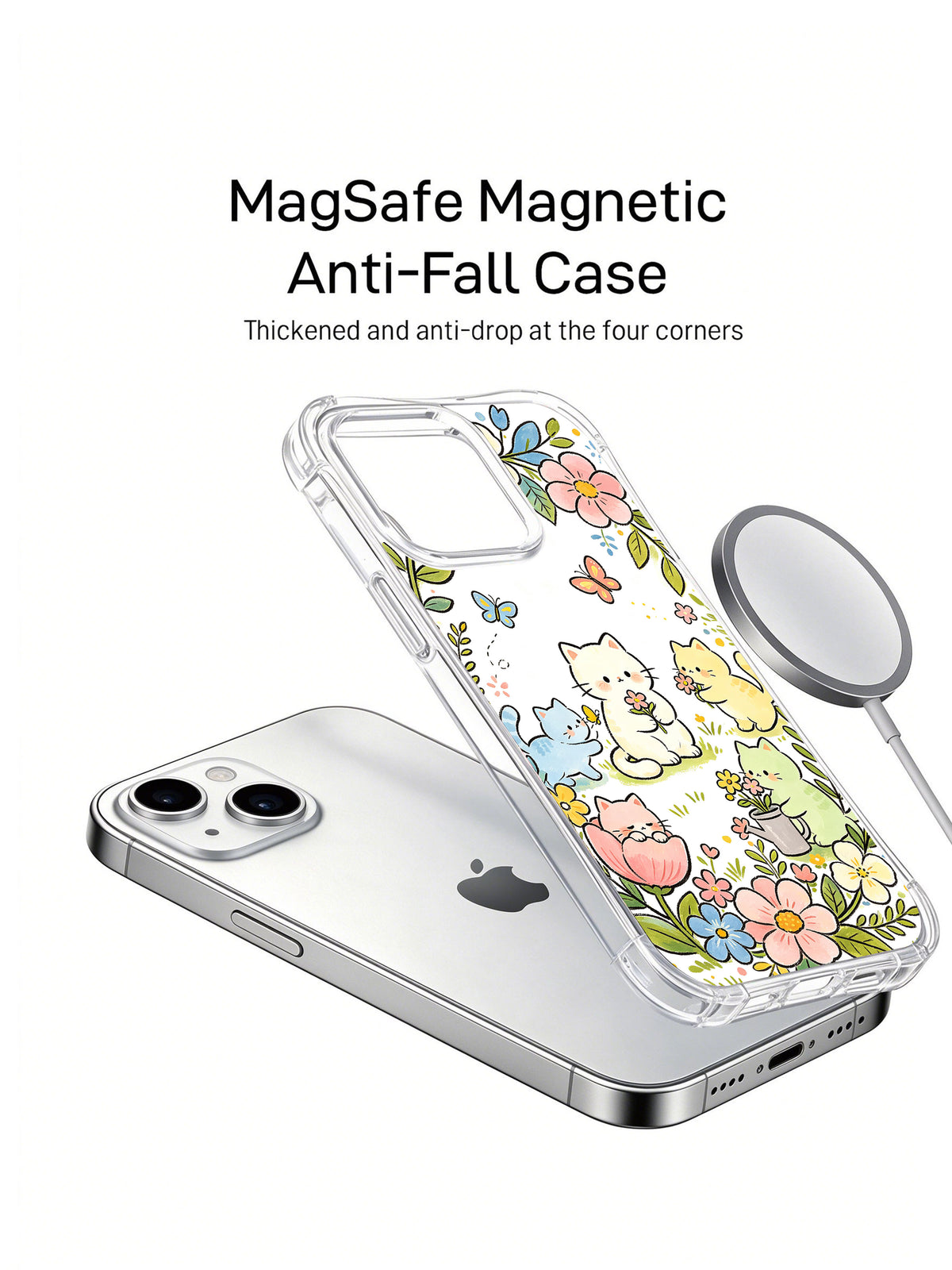 Supplied marketing graphic with unverified protection, fit or MagSafe statements