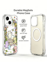 Front and rear graphic with unsupported MagSafe and surface-performance claims