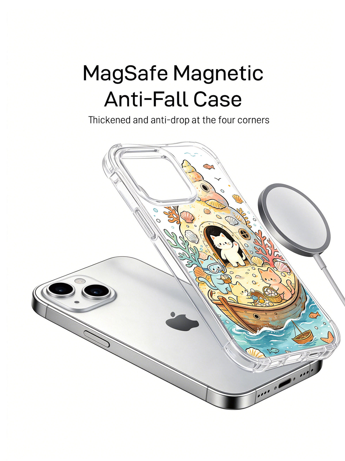 Supplied marketing graphic with unverified protection, fit or MagSafe statements