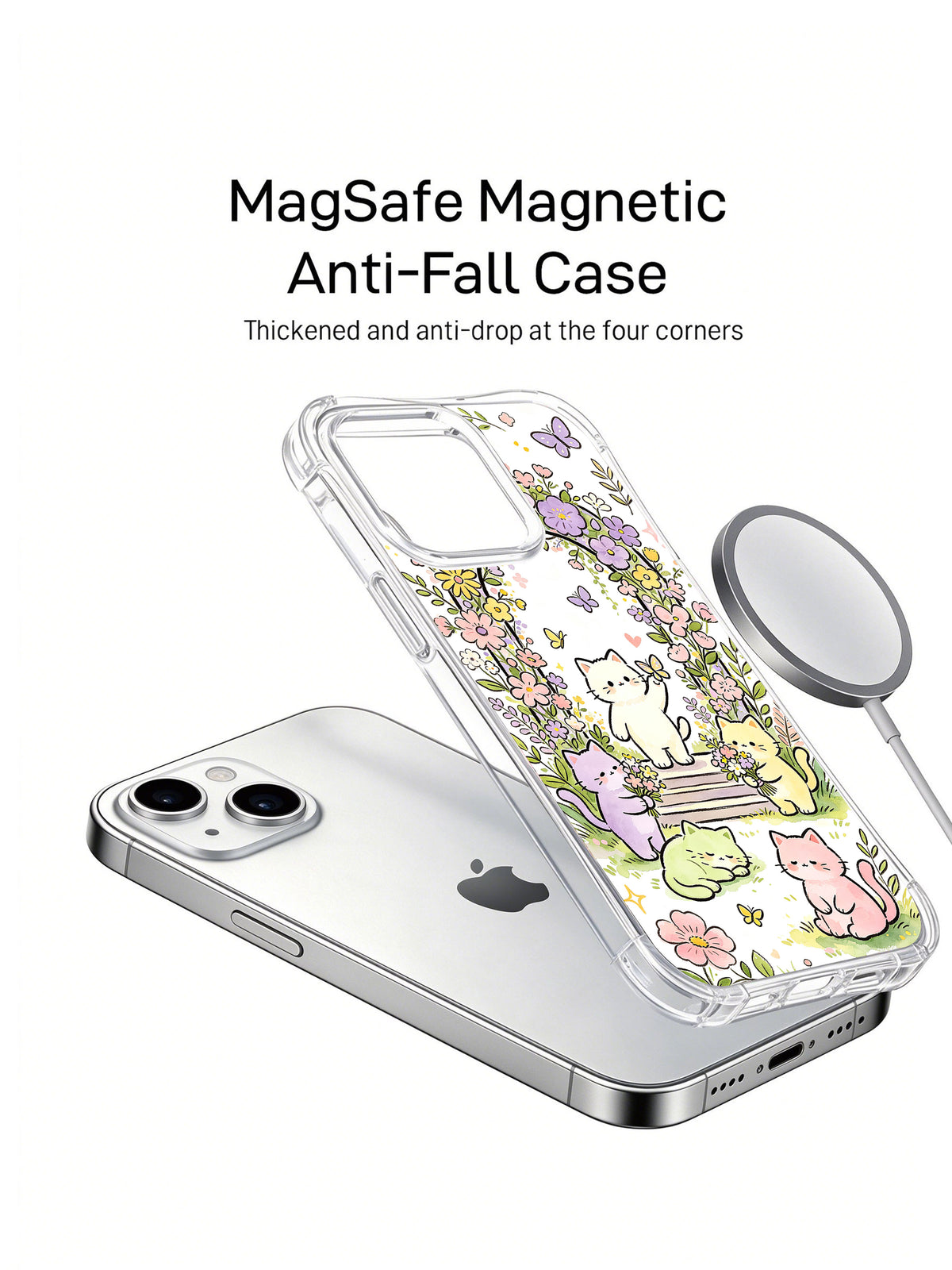 Supplied marketing graphic with unverified protection, fit or MagSafe statements