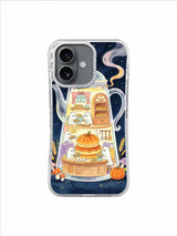 Pumpkin Pastry Night Shift ghost bakery iPhone case artwork