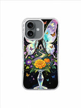 Marigold Crystal Garden butterfly iPhone case artwork
