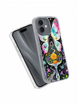 Garden of Spirit Butterflies iPhone case angled product view