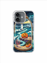 Ghost Ship High Tide nautical iPhone case artwork