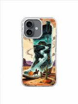 Violet Mesa Freedom Trail Western iPhone case artwork