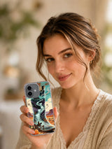 Midnight Phantom Ranch iPhone case lifestyle view