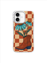 Wildflowers Borrow a Boot Sunlit Steps artwork iPhone 17 Case