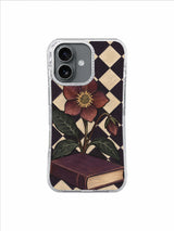 A Flower Between the Pages Quiet Hellebore Page artwork iPhone 17 Case