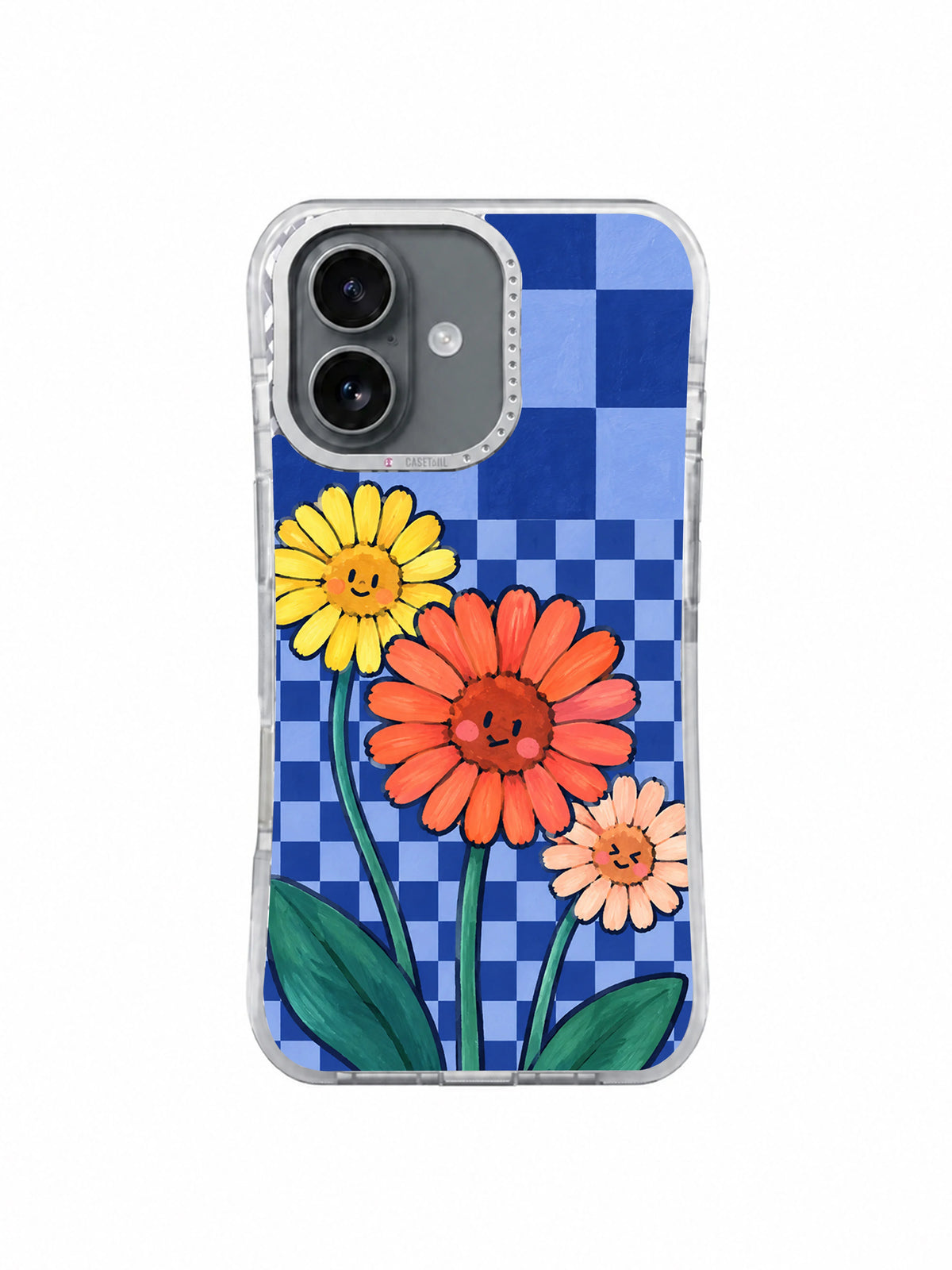 Three Gerberas One Good Day iPhone 17 Case front view