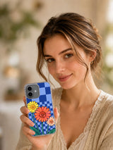 Three Gerberas One Good Day iPhone 17 Case lifestyle portrait