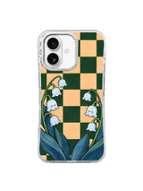 Front product view of the Lily Bells Leave the Gate Open iPhone 17 case