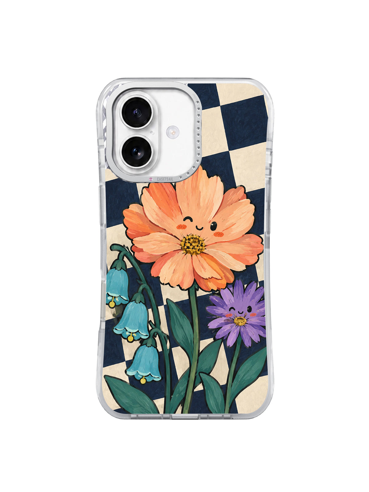 Front product view of The Garden Saves You a Place iPhone 17 case