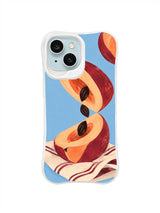 The Peach Hourglass iPhone 13 Case clean product view