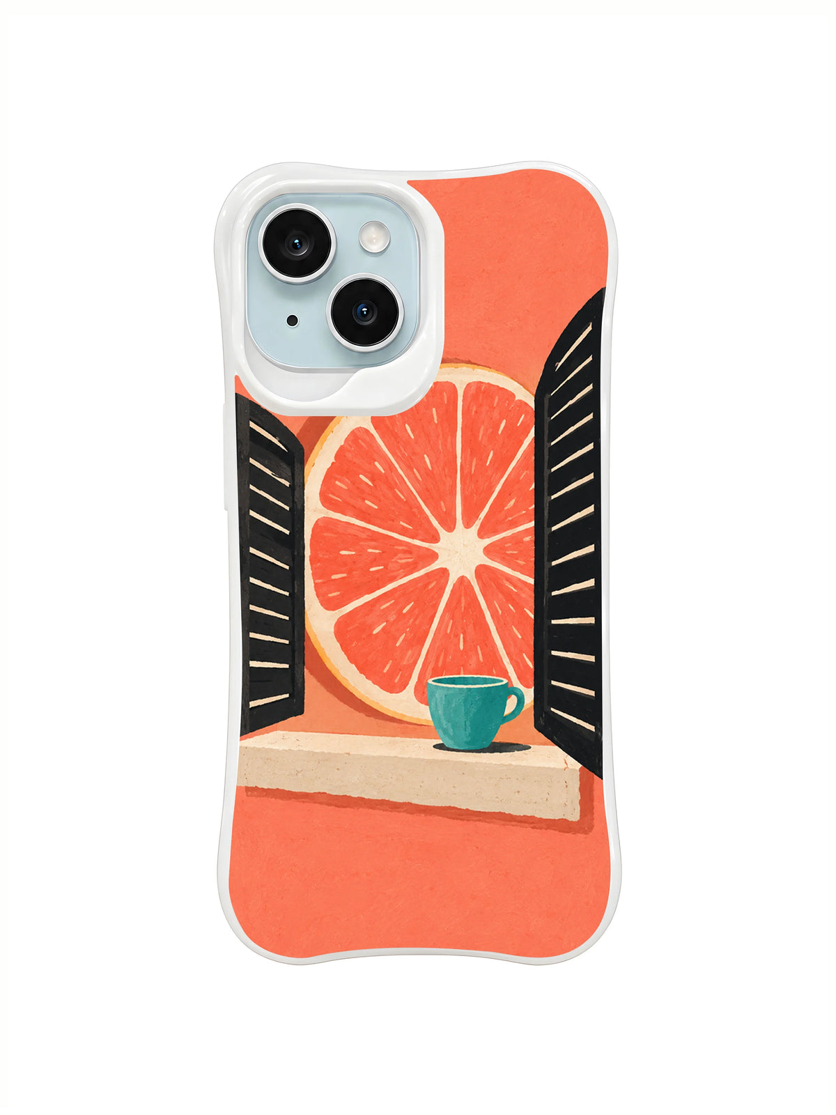The Grapefruit Window iPhone 13 Case product view