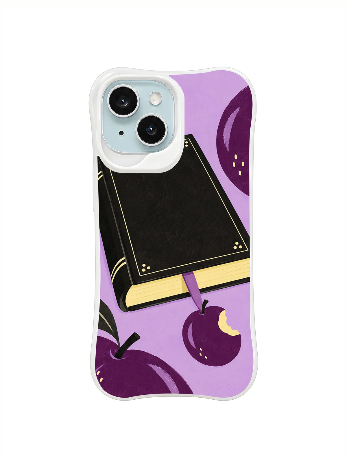 The Plum Moon Bookmark iPhone 13 case product view