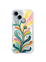 Sunlit Growth Signal pattern iPhone 15 case