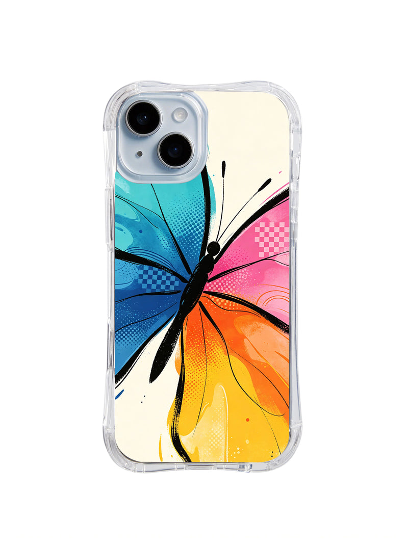 Abstract Butterfly Memory iPhone Case