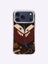 The Book That Ate the Silence iPhone 17 Pro Max Case front view