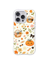 Autumn Skeleton Garden pattern on iPhone 14 Pro case