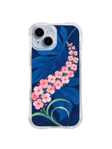 Floral Ribbon Trail pattern iPhone 14 case