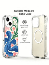 Garden Rhythm MagSafe iPhone 14 case details