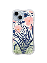 Midnight Blossom Sanctuary iPhone 14 case front view