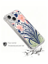 Midnight Blossom Sanctuary protective iPhone 14 case