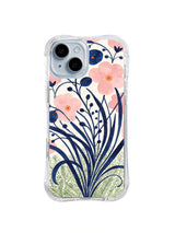 Quiet Moon Garden pattern iPhone 14 case