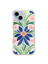 Coastal Blossom Star pattern iPhone 14 case