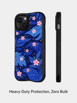 Petal Constellations iPhone 14 case side profile