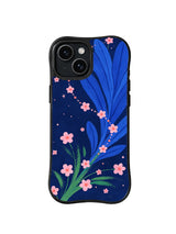Moonlit Petal Orbit pattern iPhone 14 case
