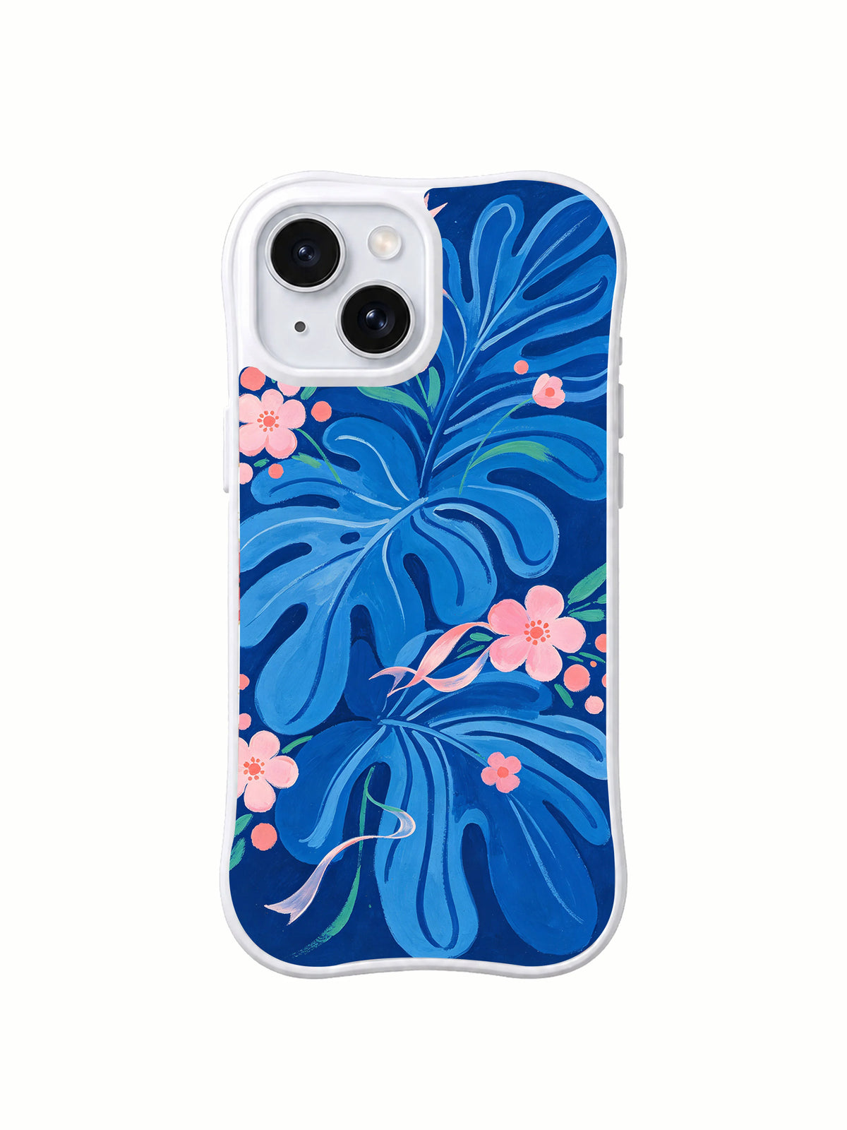 Ribbon Blossom Morning iPhone 14 case front view