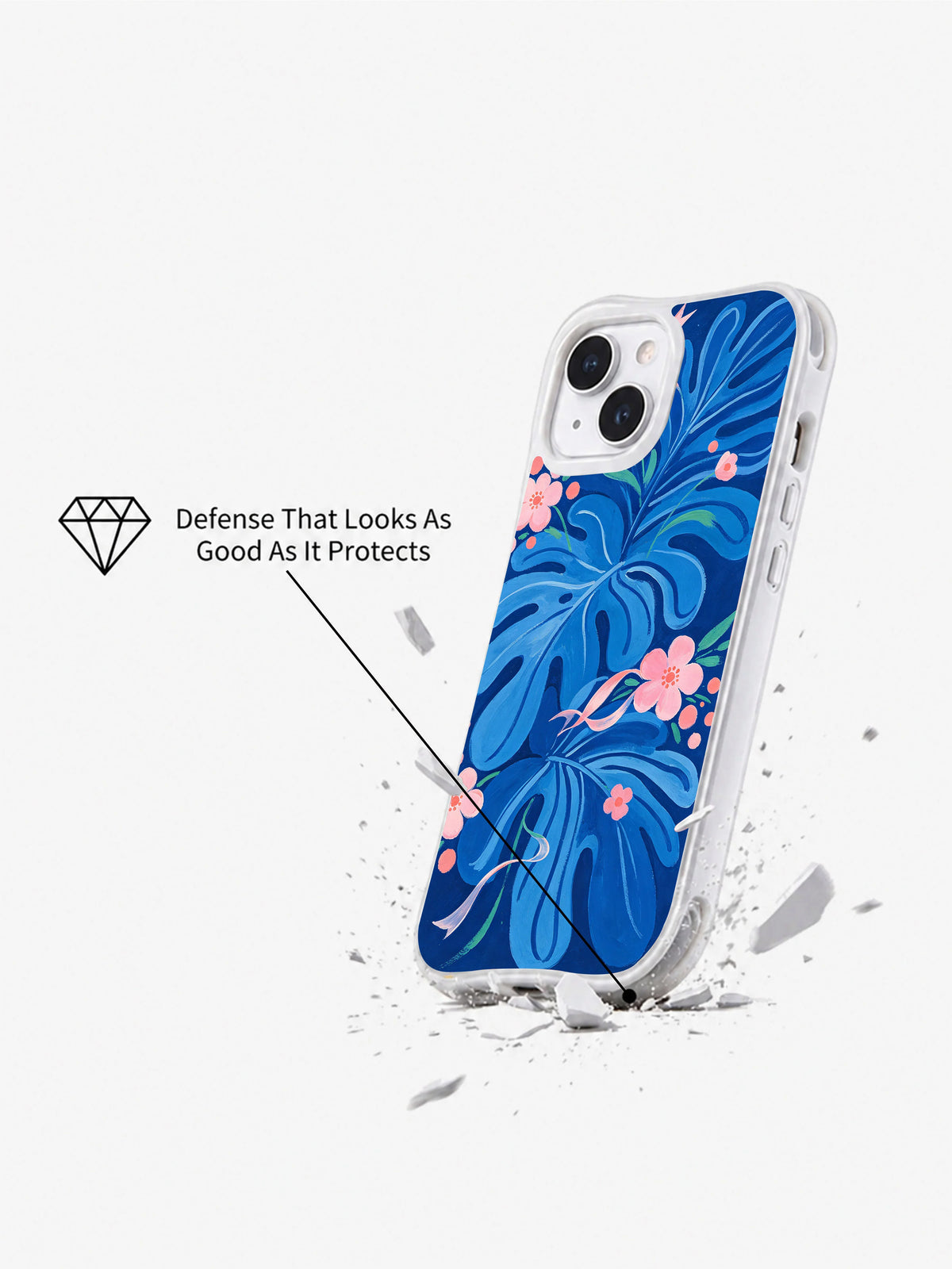 Ribbon Blossom Morning protective iPhone 14 case