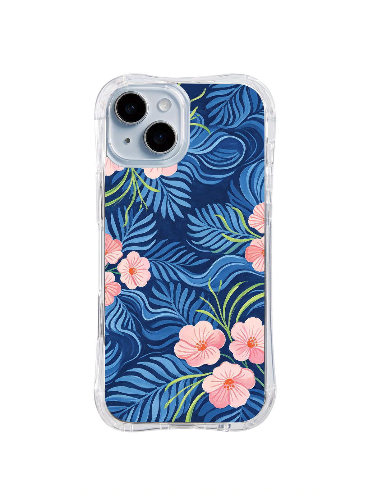 Sea Breeze Bloom iPhone 14 case front view