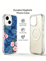 Sea Breeze Bloom MagSafe iPhone 14 case details
