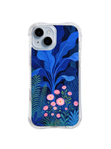 Midnight Fern Bloom pattern iPhone 14 case