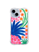 Dancing Daisy Corner pattern iPhone 14 case