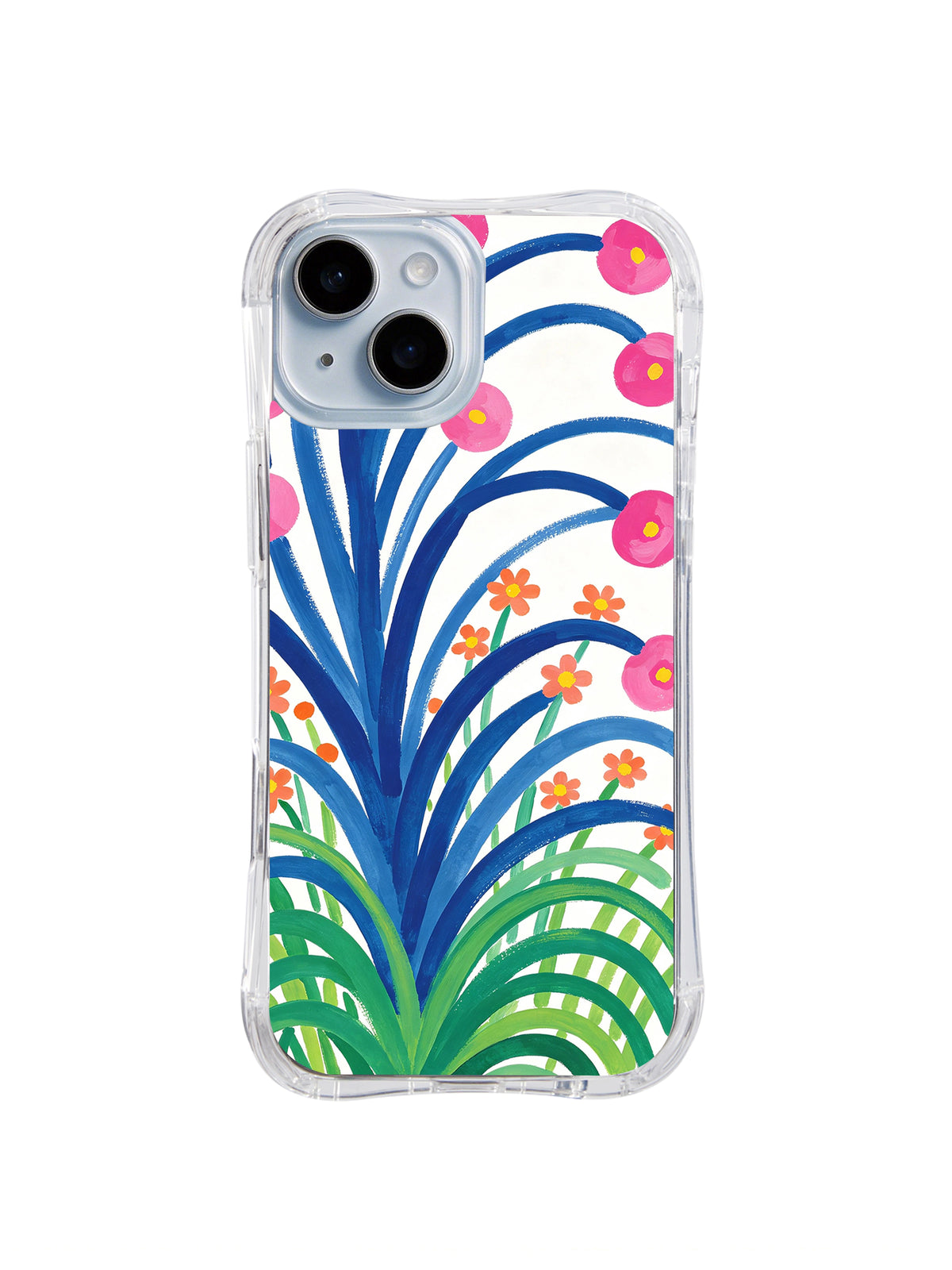 Garden Music Sprays pattern iPhone 14 case