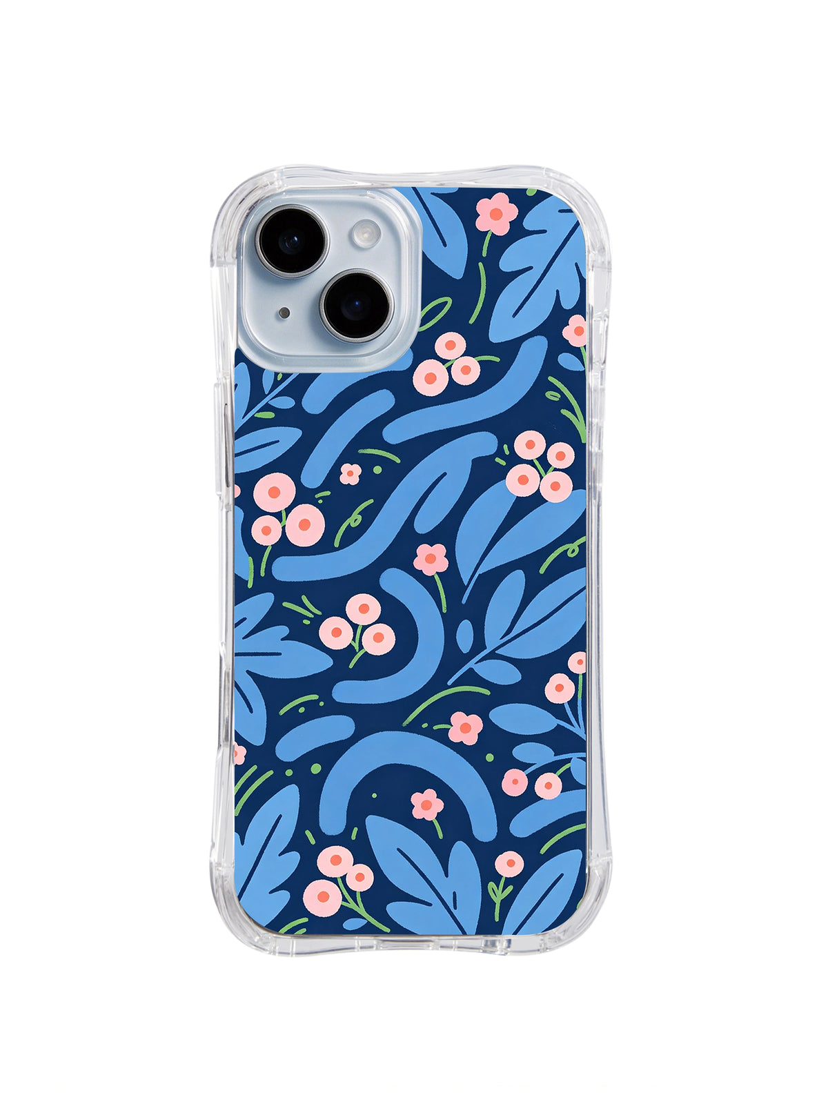 Wild Leaf Cipher pattern iPhone 14 case