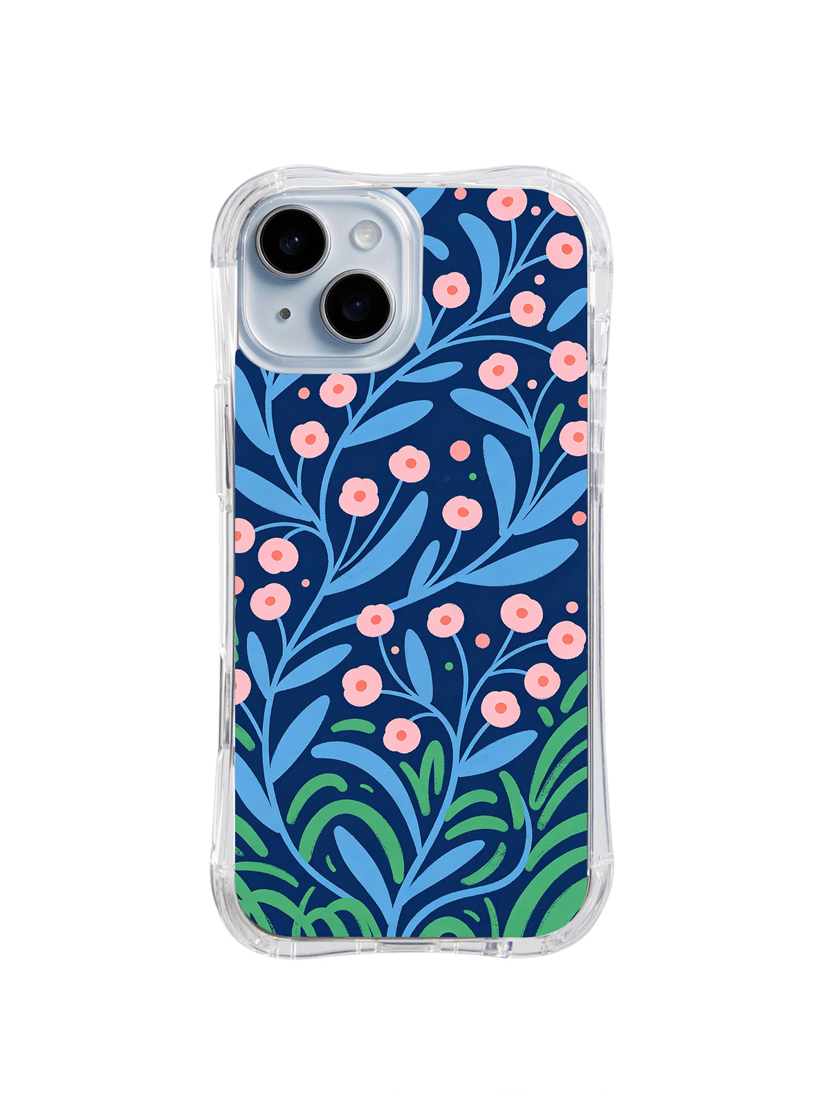Spring Secret Trail pattern iPhone 14 case