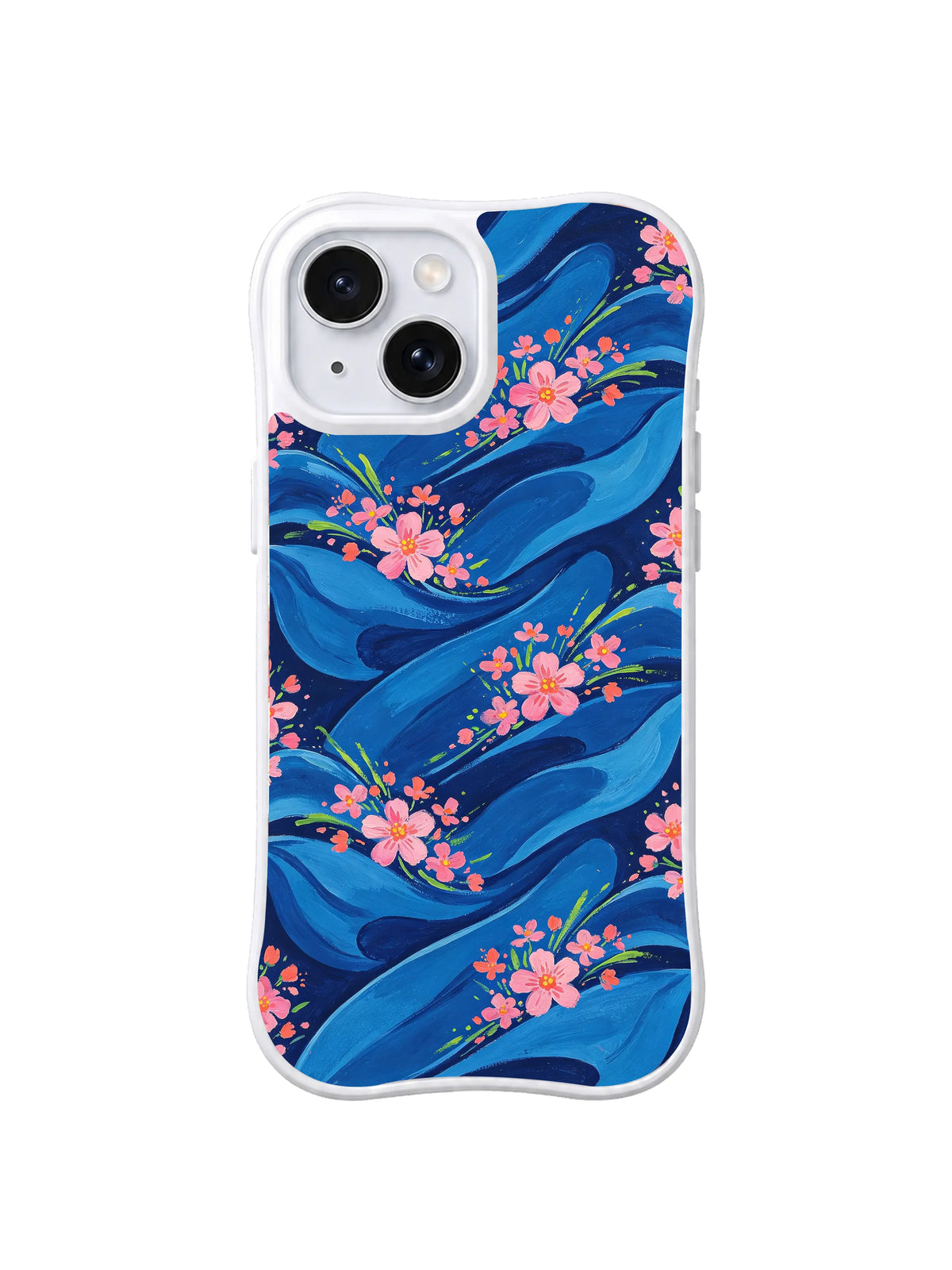 Forward Flower Current pattern iPhone 14 case