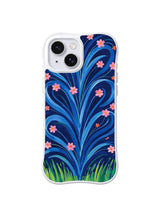 Midnight Wildflower Reach pattern iPhone 14 case