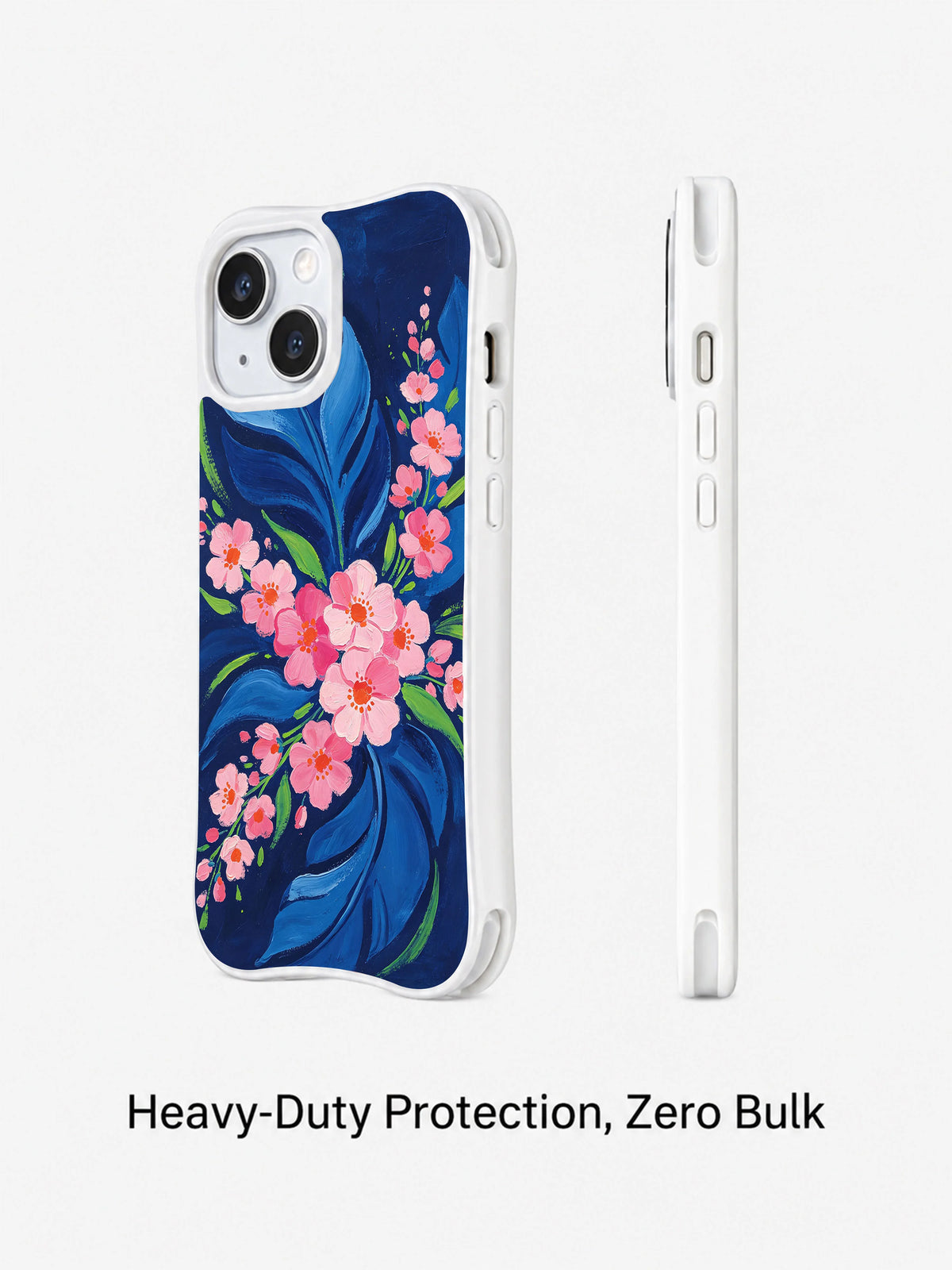 Wildflower Courage iPhone 14 case side profile