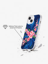 Wildflower Courage protective iPhone 14 case