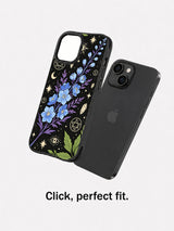 Azure Witch Botanica phone case lifestyle view