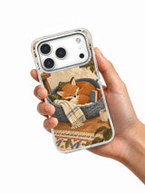 Basket of Small Dreams clear iPhone 17 Pro Case in hand